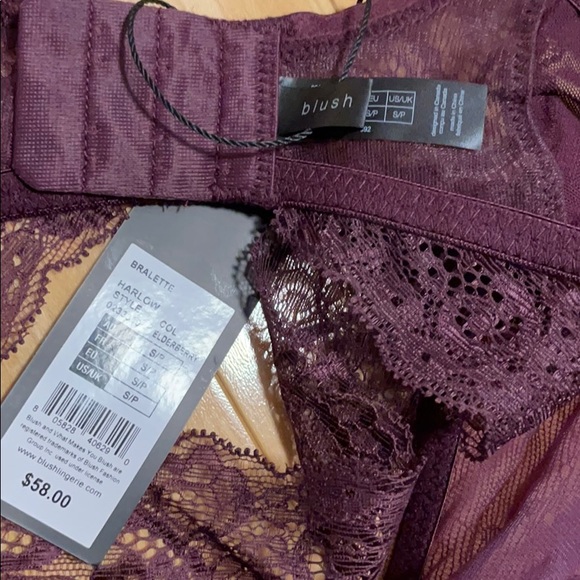 🆕 NWT Blush harlow 1/4 wire bralette - Picture 7 of 9